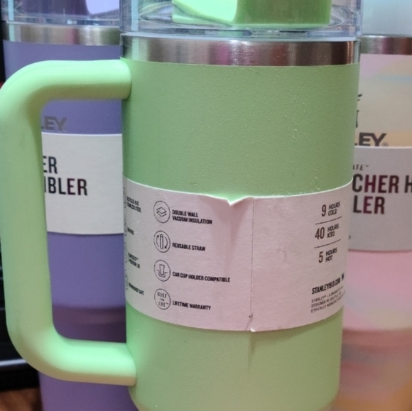 Stanley 30 oz Quencher Tumbler Limited Edition Target FEATHER GREEN - Picture 3 of 7